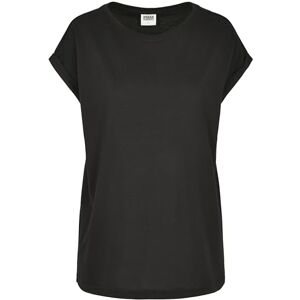 Urban Classics Damen Ladies Organic Extended Shoulder Tee T-Shirt,, per pack Schwarz (Black 00007), Large (Herstellergröße: L) Urban Classics Damen Ladies Organic Extended Shoulder Tee T-Shirt,, per pack Schwarz (Black 00007), Large (Herstellergröße: L)