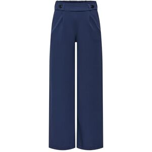 JDY Damen geggo New Long Pant Jrs Noos Hose, Black Iris/Detail:black Buttons, M / 32L EU JDY Damen geggo New Long Pant Jrs Noos Hose, Black Iris/Detail:black Buttons, M / 32L EU