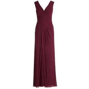 Vera Mont Damen Abendkleid mit V-Ausschnitt Deep Wine,48 Vera Mont Damen Abendkleid mit V-Ausschnitt Deep Wine,48