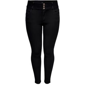 ONLY Carmakoma Damen Caranna Hw Sk Ank Black Jeans, Black, 46W 34L EU ONLY Carmakoma Damen Caranna Hw Sk Ank Black Jeans, Black, 46W 34L EU
