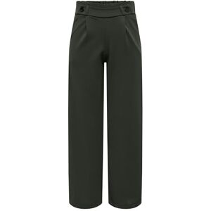 JDY Damen geggo New Long Pant Jrs Noos Hose, Peat/Detail:black Buttons, M / 30L EU JDY Damen geggo New Long Pant Jrs Noos Hose, Peat/Detail:black Buttons, M / 30L EU