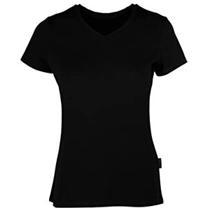 HRM Damen Luxury V-Neck Tee, schwarz, Gr. S I Premium T-Shirt Damen V-Ausschnitt aus 100% Bio-Baumwolle I Basic Shirt Damen bis 60°C waschbar I Hochwertige & nachhaltige Damen-Oberteile HRM Damen Luxury V-Neck Tee, schwarz, Gr. S I Premium T-Shirt Damen V-Ausschnitt aus 100% Bio-Baumwolle I Basic Shirt Damen bis 60°C waschbar I Hochwertige & nachhaltige Damen-Oberteile