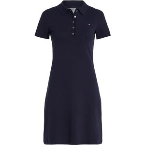 Tommy Hilfiger Damen Polokleid 1985 Pique Slim Fit, Blau (Desert Sky), L Tommy Hilfiger Damen Polokleid 1985 Pique Slim Fit, Blau (Desert Sky), L