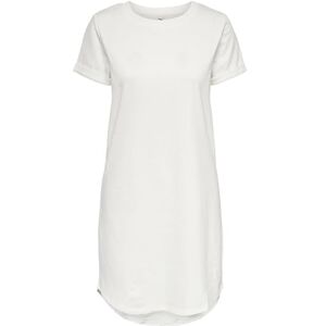 JDY Damen ivy Life S/S Dress Jrs Noos Kleid, Cloud Dancer,L JDY Damen ivy Life S/S Dress Jrs Noos Kleid, Cloud Dancer,L