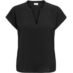 JDY Damen lion S/S Top WVN Noos Bluse, Schwarz, 42 EU JDY Damen lion S/S Top WVN Noos Bluse, Schwarz, 42 EU