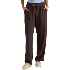 Cecil High Waist Straight Leg Hose im Loose Fit Brown Cacao M Cecil High Waist Straight Leg Hose im Loose Fit Brown Cacao M