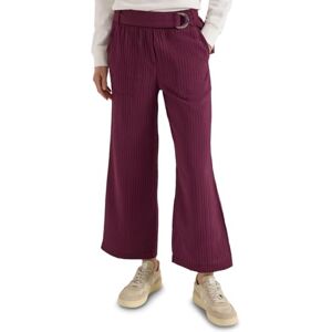 Cecil High Waist Wide Leg Hose im Loose Fit Sweet Grape red S Cecil High Waist Wide Leg Hose im Loose Fit Sweet Grape red S