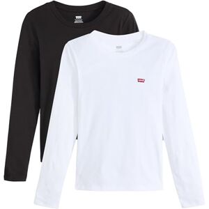 Levi's 2Pack Essential Ls Tee 2 Pack Tee White Levi's 2Pack Essential Ls Tee 2 Pack Tee White
