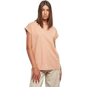 Urban Classics Damen T-Shirt Ladies Extended Shoulder Tee, T-Shirt mit überschnittenen Schultern, aus Baumwolle, erhältlich in vielen Farben, Amber, XL Urban Classics Damen T-Shirt Ladies Extended Shoulder Tee, T-Shirt mit überschnittenen Schultern, aus Baumwolle, erhältlich in vielen Farben, Amber, XL