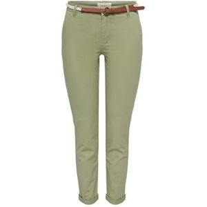 ONLY Women's ONLBIANA Cotton Belt Chino CC PNT Chinohose, Aloe, 34W / 32L ONLY Women's ONLBIANA Cotton Belt Chino CC PNT Chinohose, Aloe, 34W / 32L
