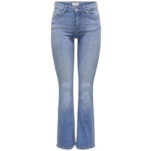ONLY Female Flared fit Jeans ONLBLUSH Mittlere Taille Flared Jeans ONLY Female Flared fit Jeans ONLBLUSH Mittlere Taille Flared Jeans