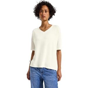 Street One Damen Strick-Look V-Neck T-Shirt Street One Damen Strick-Look V-Neck T-Shirt