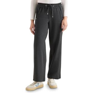 Cecil Wide Leg Hose mit Tape deep Grey Melange XL Cecil Wide Leg Hose mit Tape deep Grey Melange XL