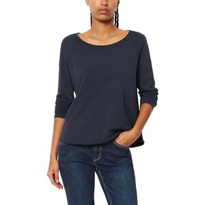 Marc O' Polo Marc OߴPolo Denim Damen Langarmshirt aus Bio-Baumwolle mit U-Boot-Ausschnitt, Blau (Scandinavian Blue), M Marc O' Polo Marc OߴPolo Denim Damen Langarmshirt aus Bio-Baumwolle mit U-Boot-Ausschnitt, Blau (Scandinavian Blue), M