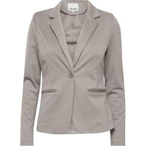 ICHI IHKATE BL Damen Blazer Kurzblazer Jacke Ein-Knopf-Blazer mit Stretch und Reverskragen, Größe:S, Farbe:Driftwood (181210) ICHI IHKATE BL Damen Blazer Kurzblazer Jacke Ein-Knopf-Blazer mit Stretch und Reverskragen, Größe:S, Farbe:Driftwood (181210)