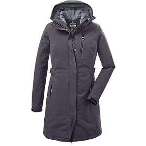 Killtec Damen Funktionsparka/Parka mit abzippbarer Kapuze KOW 165 WMN PRK, metall, 40, 37726-000 Killtec Damen Funktionsparka/Parka mit abzippbarer Kapuze KOW 165 WMN PRK, metall, 40, 37726-000