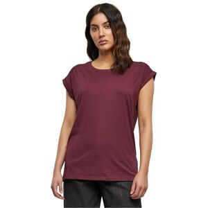 Urban Classics Damen T-Shirt Ladies Extended Shoulder Tee, T-Shirt mit überschnittenen Schultern, aus Baumwolle, erhältlich in vielen Farben, Cherry, XXL Urban Classics Damen T-Shirt Ladies Extended Shoulder Tee, T-Shirt mit überschnittenen Schultern, aus Baumwolle, erhältlich in vielen Farben, Cherry, XXL