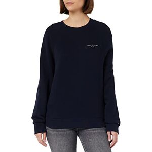 Tommy Hilfiger Damen Sweatshirt 1985 ohne Kapuze, Blau (Desert Sky), S Tommy Hilfiger Damen Sweatshirt 1985 ohne Kapuze, Blau (Desert Sky), S