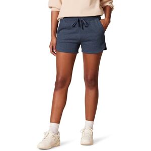 Amazon Essentials Damen Fleece-Shorts mit Taschen, Marineblau Heidekraut, S Amazon Essentials Damen Fleece-Shorts mit Taschen, Marineblau Heidekraut, S