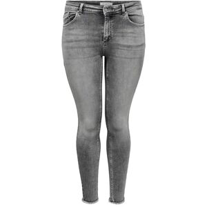 ONLY Carmakoma Damen Carwilly Life Reg Sk Ank Jn Rea0918 Noos Jeans, Grey Denim, 44W 32L EU ONLY Carmakoma Damen Carwilly Life Reg Sk Ank Jn Rea0918 Noos Jeans, Grey Denim, 44W 32L EU
