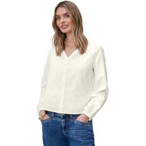 Street One Bluse mit V-Neck und Stickerei Off White 38 Street One Bluse mit V-Neck und Stickerei Off White 38