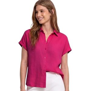 Street One Damen Dropped Shoulder Bluse aus Leinen Street One Damen Dropped Shoulder Bluse aus Leinen