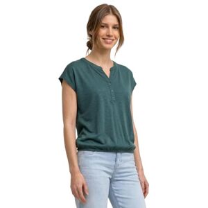 Street One Damen Dropped Shoulder Shirt mit Split Neck Street One Damen Dropped Shoulder Shirt mit Split Neck