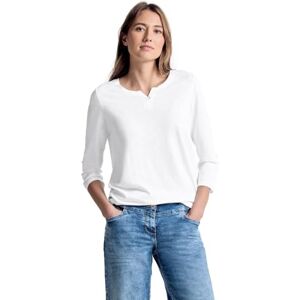 Cecil Damen 313172 Fenja T Shirt, Weiß (White), L EU Cecil Damen 313172 Fenja T Shirt, Weiß (White), L EU