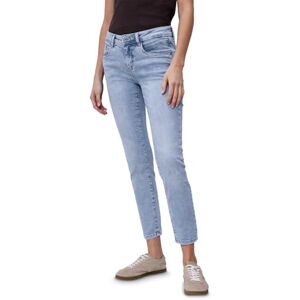 Street One Mid Waist Slim Leg Jeans im Slim Fit Light Blue Random wash 31 Street One Mid Waist Slim Leg Jeans im Slim Fit Light Blue Random wash 31
