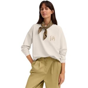 Bugatti Damen Sweatshirt mit Stickerei, Rundhals, Baumwolle Stretch, Langarm Bugatti Damen Sweatshirt mit Stickerei, Rundhals, Baumwolle Stretch, Langarm