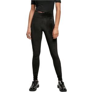 Urban Classics Ladies High Waist Velvet Leggings Frauen Leggings schwarz XL Urban Classics Ladies High Waist Velvet Leggings Frauen Leggings schwarz XL