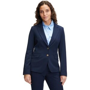 Betty & Co Damen Klassischer Blazer mit Taschen 46, Dunkelblau Betty & Co Damen Klassischer Blazer mit Taschen 46, Dunkelblau
