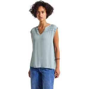 Street One Damen Crinkle Blusentop mit Tape Street One Damen Crinkle Blusentop mit Tape