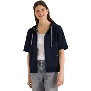 Cecil Damen Kurzarm Sweatjacke mit Kapuze Cecil Damen Kurzarm Sweatjacke mit Kapuze