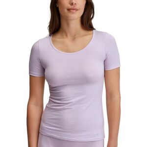 CALIDA Natural Comfort T-Shirt Damen, Rundhalsausschnitt, aus Baumwolle, natürlicher Glanz und glatter Griff Orchid Petal 32-34 CALIDA Natural Comfort T-Shirt Damen, Rundhalsausschnitt, aus Baumwolle, natürlicher Glanz und glatter Griff Orchid Petal 32-34