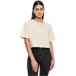 Urban Classics Damen T-Shirt, Regular Fit, Whitesand, L Urban Classics Damen T-Shirt, Regular Fit, Whitesand, L
