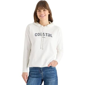 Cecil Hoodie mit Stickerei Vanilla White M Cecil Hoodie mit Stickerei Vanilla White M