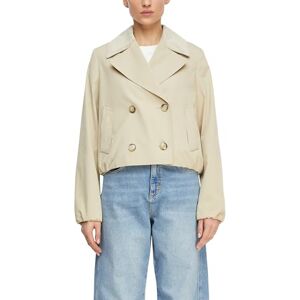 Comma Trench-Jacke mit Kordkragen im Boxy Fit Comma Trench-Jacke mit Kordkragen im Boxy Fit