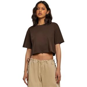Urban Classics Damen T-Shirt Ladies Short Oversized Tee Brown S Urban Classics Damen T-Shirt Ladies Short Oversized Tee Brown S