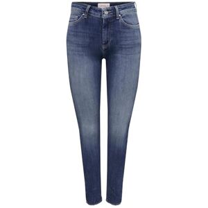 ONLY Damen Onlblush Mid Sk ANK Raw DNM Rea194 Noos, Medium Blue Denim, M / 32L ONLY Damen Onlblush Mid Sk ANK Raw DNM Rea194 Noos, Medium Blue Denim, M / 32L