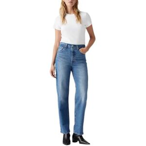 Levi's Damen Ribcage Straight Ankle Jeans,Dance Around,26W / 29L Levi's Damen Ribcage Straight Ankle Jeans,Dance Around,26W / 29L