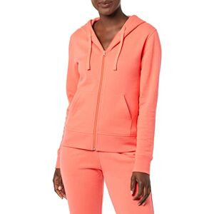 Amazon Essentials Damen Kapuzenpullover aus French-Terry-Fleece mit durchgehendem Reißverschluss (Erhältlich in Übergröße), Kräftiges Rosa, Größe S Amazon Essentials Damen Kapuzenpullover aus French-Terry-Fleece mit durchgehendem Reißverschluss (Erhältlich in Übergröße), Kräftiges Rosa, Größe S