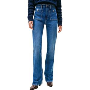 Tommy Hilfiger Damen Jeans Hose Flo Bootcut High Waist, Blau (Flo), 33W/28L Tommy Hilfiger Damen Jeans Hose Flo Bootcut High Waist, Blau (Flo), 33W/28L