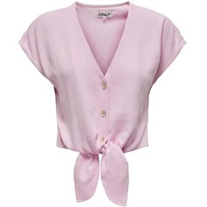 ONLY Onlsiesta Ss Knot Lin Bl Shirt PNT Noos ONLY Onlsiesta Ss Knot Lin Bl Shirt PNT Noos