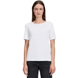 Betty & Co Damen Basic Shirt mit Rundhalsausschnitt Weiß,L Betty & Co Damen Basic Shirt mit Rundhalsausschnitt Weiß,L