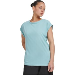 Urban Classics Damen T-Shirt Ladies Extended Shoulder Tee, T-Shirt mit überschnittenen Schultern, aus Baumwolle, erhältlich in vielen Farben, Bluemint, M Urban Classics Damen T-Shirt Ladies Extended Shoulder Tee, T-Shirt mit überschnittenen Schultern, aus Baumwolle, erhältlich in vielen Farben, Bluemint, M