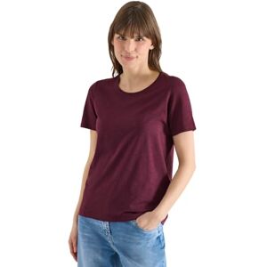 Cecil Damen Basic T-Shirt mit Rundhals in Unifarbe Cecil Damen Basic T-Shirt mit Rundhals in Unifarbe