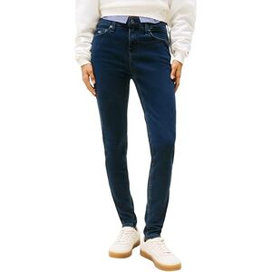Tommy Jeans Damen Jeans Hose Nora Skinny Fit, Blau (Denim Blue Black), 30W/32L Tommy Jeans Damen Jeans Hose Nora Skinny Fit, Blau (Denim Blue Black), 30W/32L