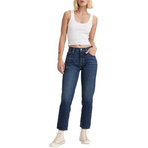 Levi's Damen Jeanshose 501 Crop High Rise, Straight Fit, Blau (Up We Go No Dx), W29/L30 Levi's Damen Jeanshose 501 Crop High Rise, Straight Fit, Blau (Up We Go No Dx), W29/L30