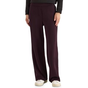 Cecil Softe Hose mit Gallostreifen Eggplant red 2X Cecil Softe Hose mit Gallostreifen Eggplant red 2X